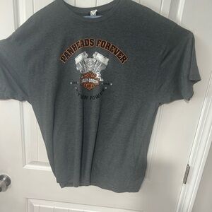Harley-Davidson "Big Boy" 3XL Dark Gray Panheads Forever T-Shirt